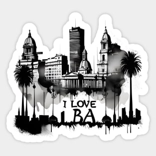 I love Buenos Aires Sticker